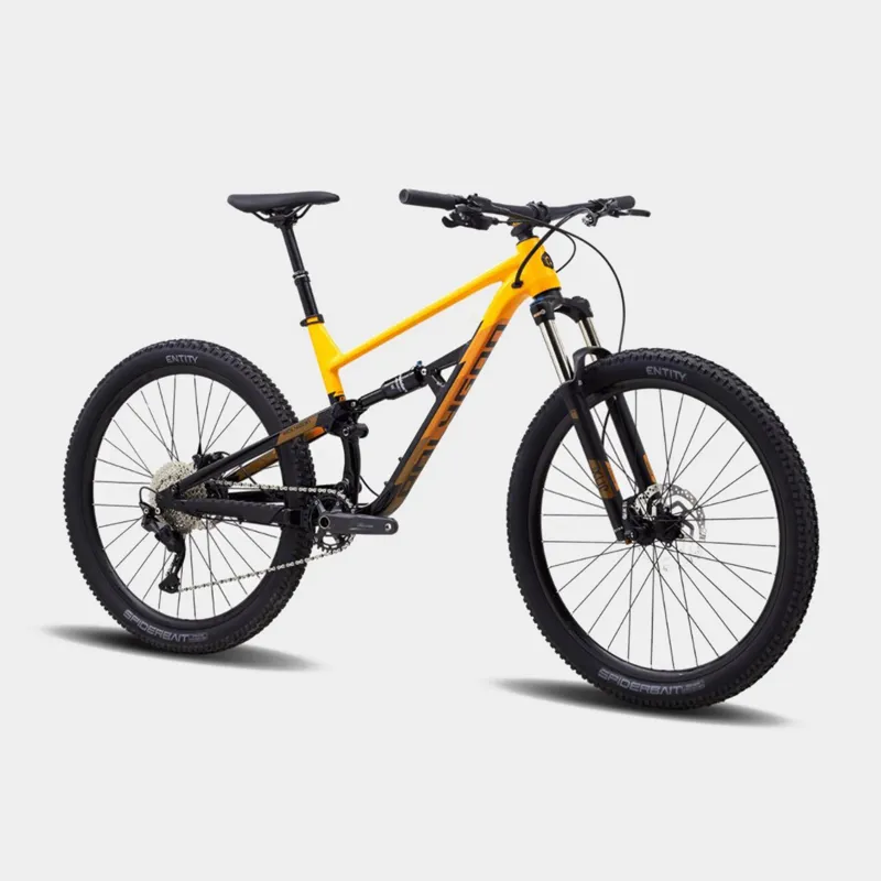 Polygon Sisku D6 Mountain Bike Black/Yellow-1