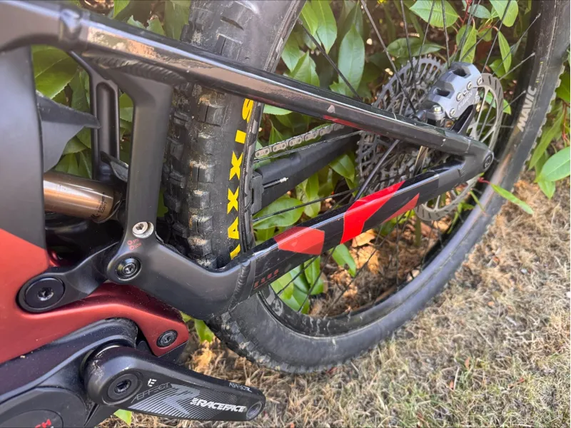 EX DEMO Mondraker Crafty Carbon RR XL Electric Bike 2025 Earth Red-11