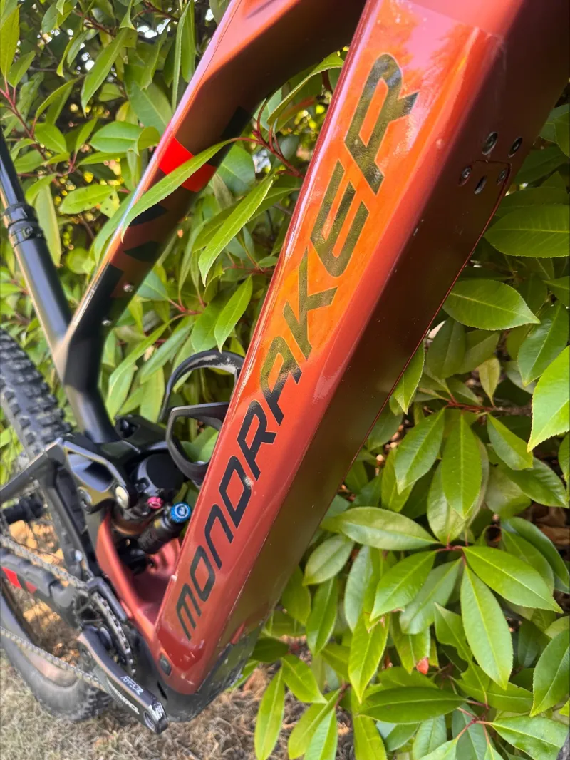 EX DEMO Mondraker Crafty Carbon RR XL Electric Bike 2025 Earth Red-1