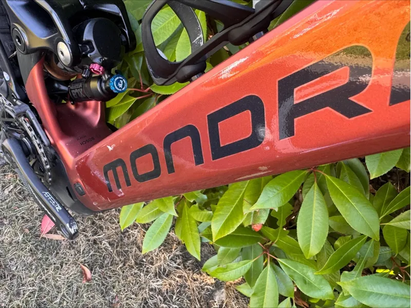 EX DEMO Mondraker Crafty Carbon RR XL Electric Bike 2025 Earth Red-9