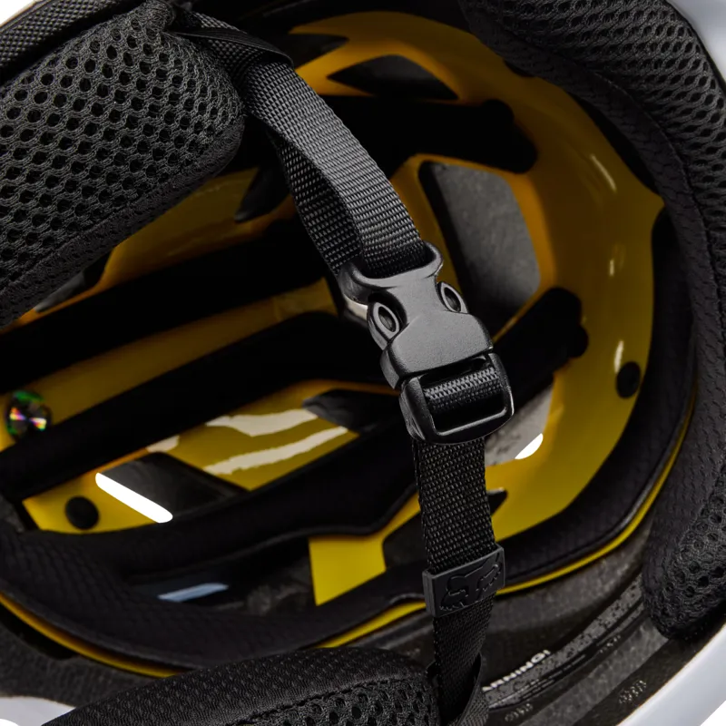 Fox Proframe Fullface MIPS MTB Helmet Nace White-9