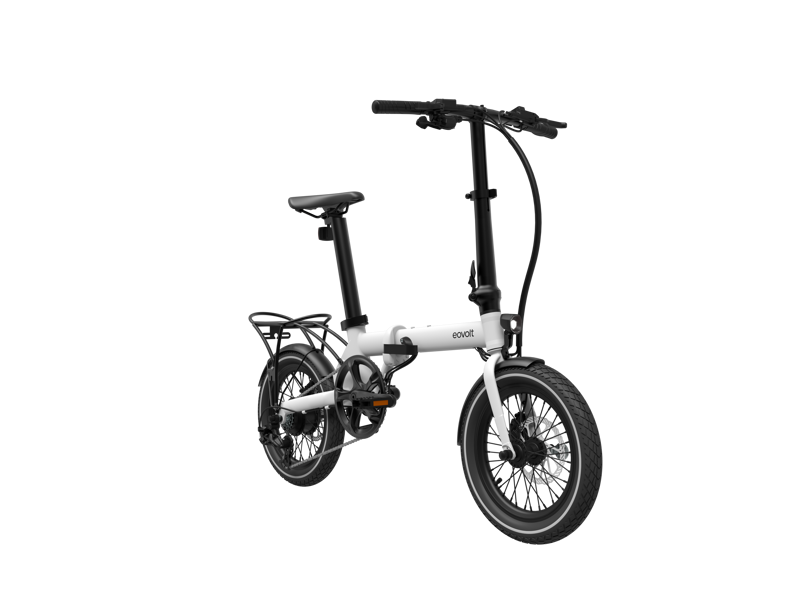 Eovolt Morning Folding Electric Bike 16in Wheel 2023 Moon Grey-1