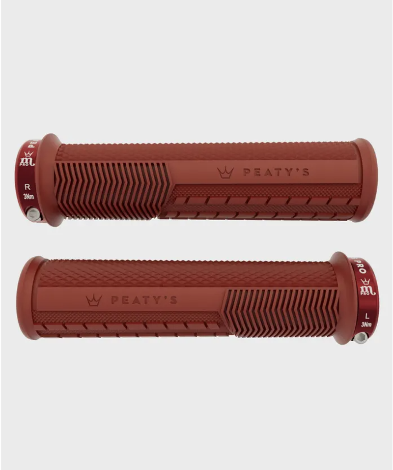 Peatys Monarch Pro Knurl Grip Brick Red