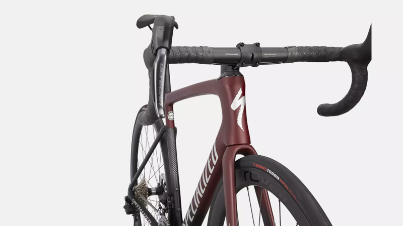 Specialized Tarmac SL7 Expert Road Bike 2022 Maroon/Black/Silver-3