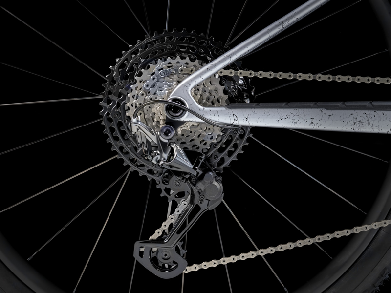 Trek Supercaliber SLR 9.9 XTR Mountain Bike 2024 Argent Drizzle-3