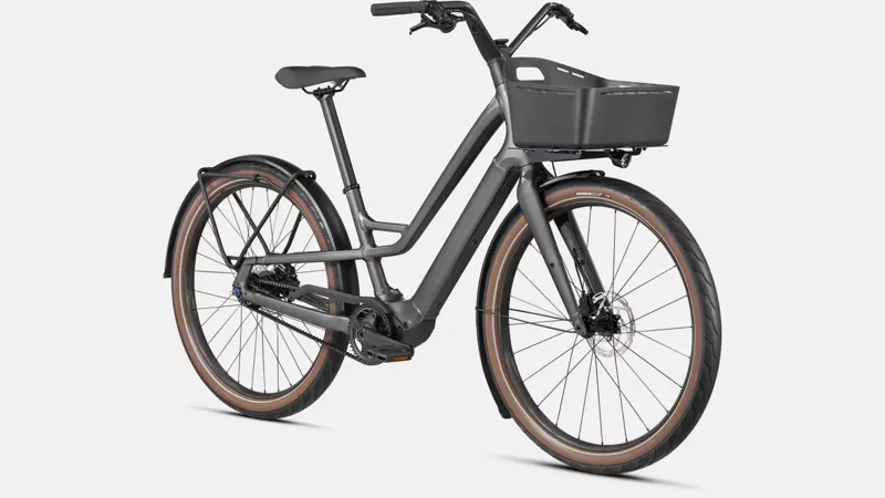 Specialized Como SL 5.0 Electric Hybrid Bike 2024 Smoke/Transparent-1