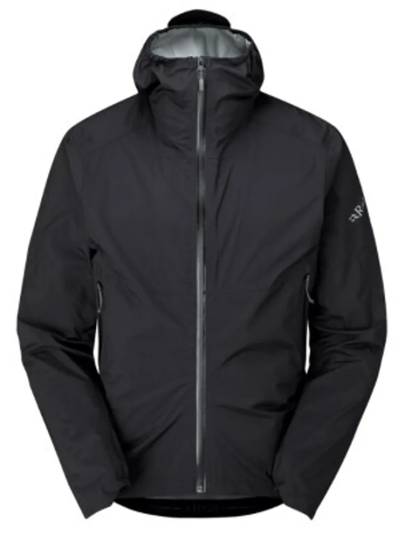 Rab Cinder Downpour Light Waterproof Jacket M Black