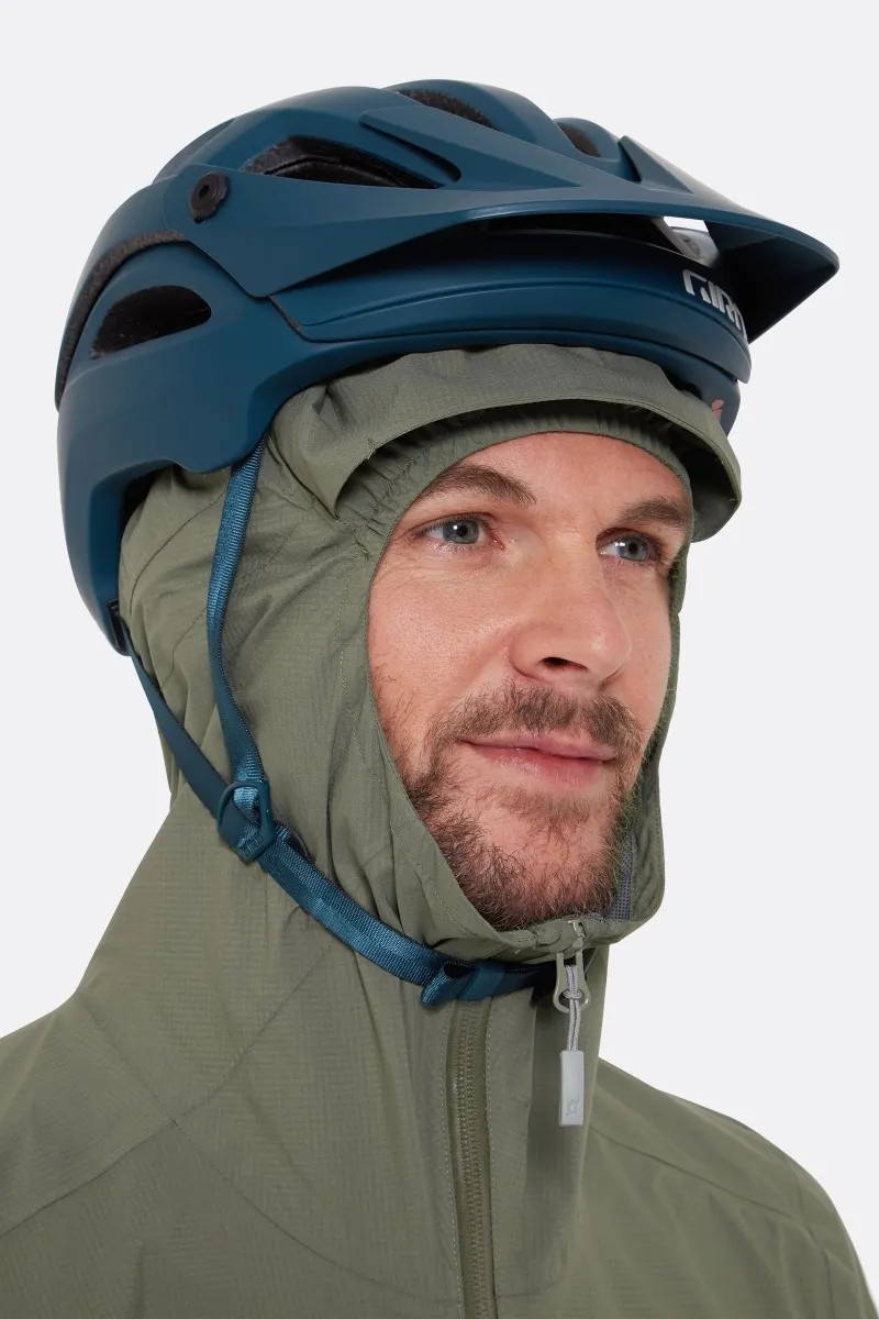 Rab Cinder Downpour Light Waterproof Jacket M Black-1