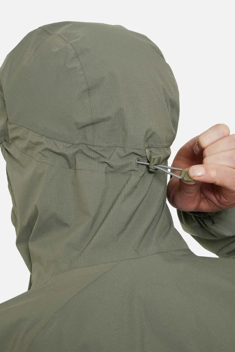 Rab Cinder Downpour Light Waterproof Jacket M Black-6