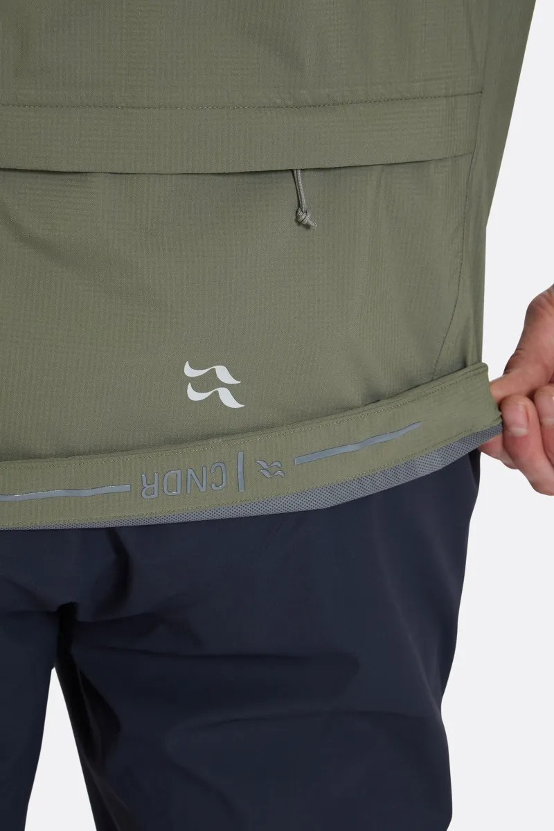  Rab Cinder Downpour Light Waterproof Jacket S Black-3