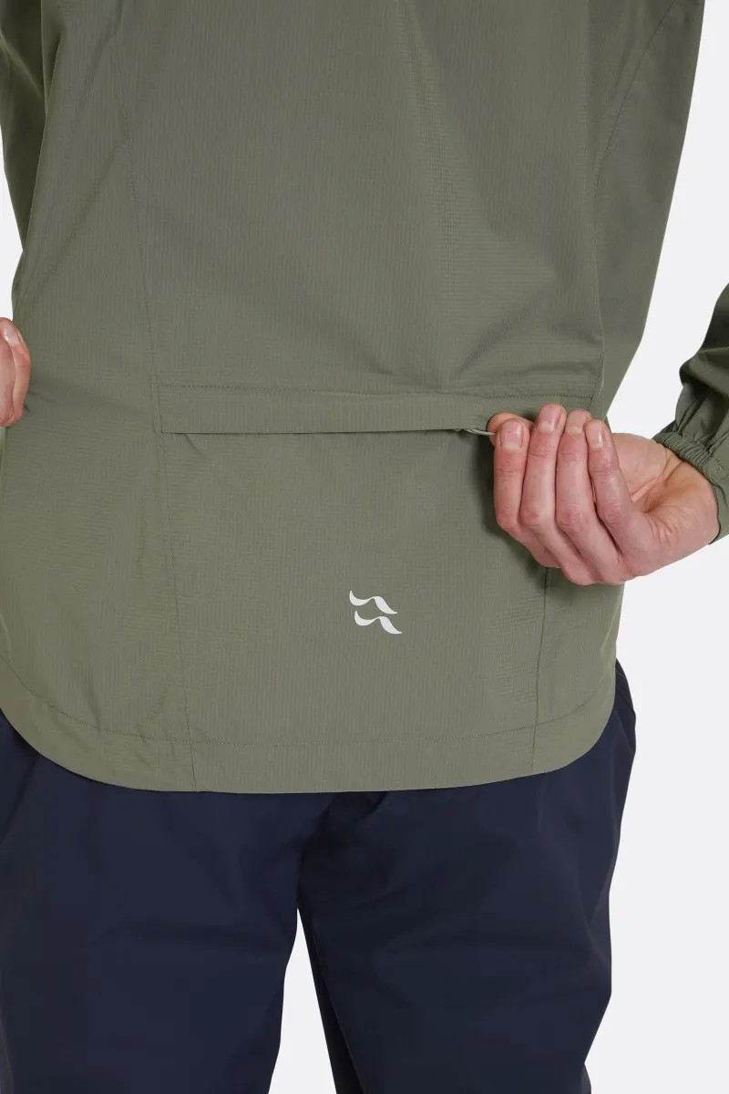 Rab Cinder Downpour Light Waterproof Jacket M Orion Blue-2