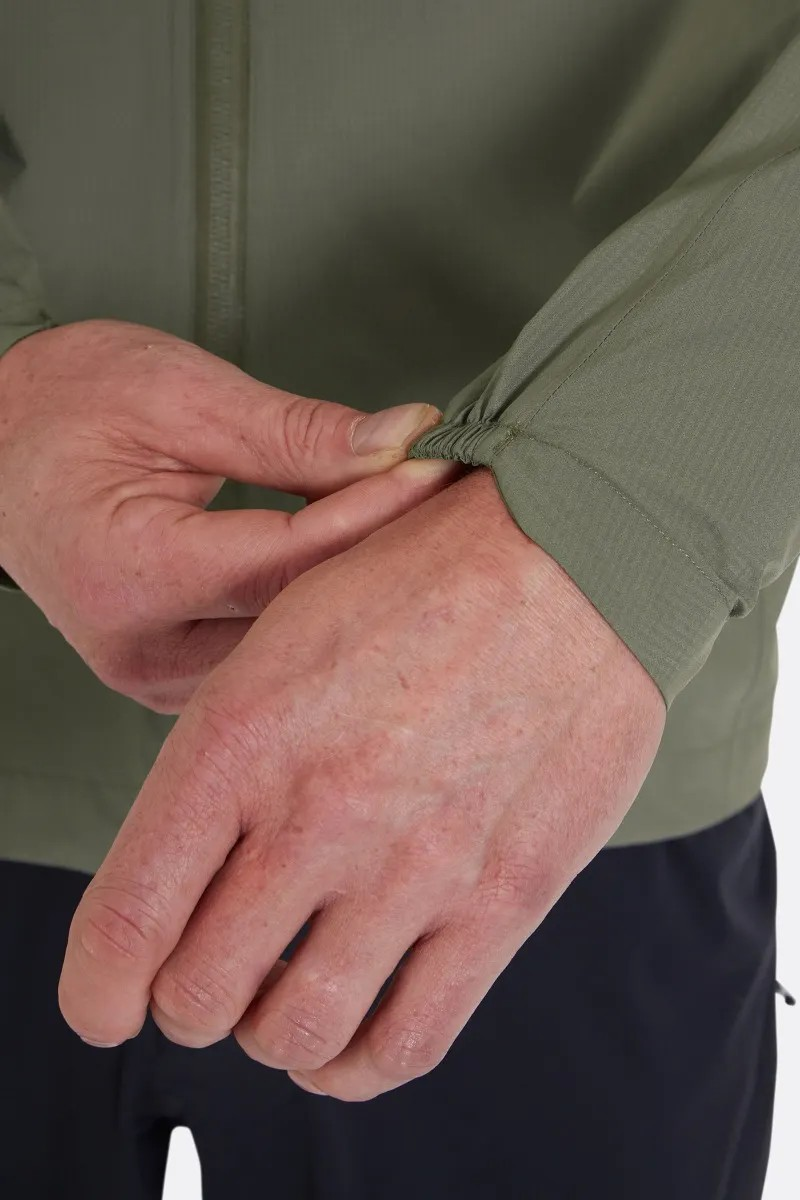  Rab Cinder Downpour Light Waterproof Jacket S Black-1