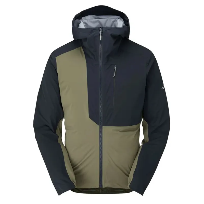 Rab Cinder Kinetic Waterproof Jacket M Khaki/Beluga