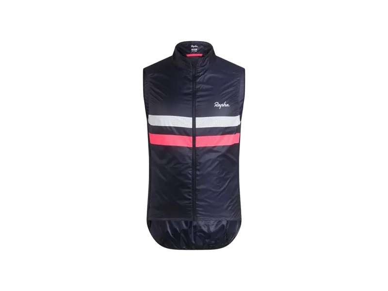 Rapha Brevet Cycling Gilet Navy