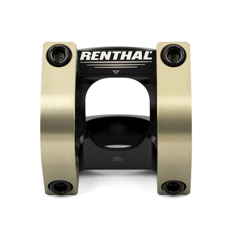 Renthal Apex V2 35 Stem +/-6 Deg Black/Gold-1