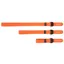 Restrap Fast Straps 3 Mixed 25/45/65cm Orange