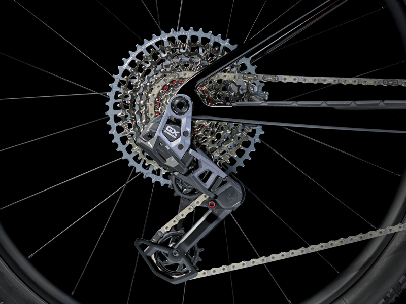 Trek Supercaliber SLR 9.8 GX AXS Mountain Bike 2024 Carbon Red Smoke-4