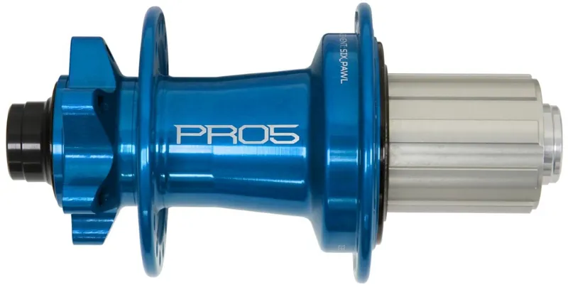 Hope Pro 5 Rear 6 Bolt 24H 135x12mm Hub Blue-1