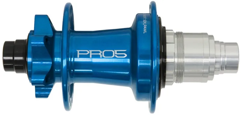 Hope Pro 5 Rear 6 Bolt 24H 142x12mm Hub Blue-3