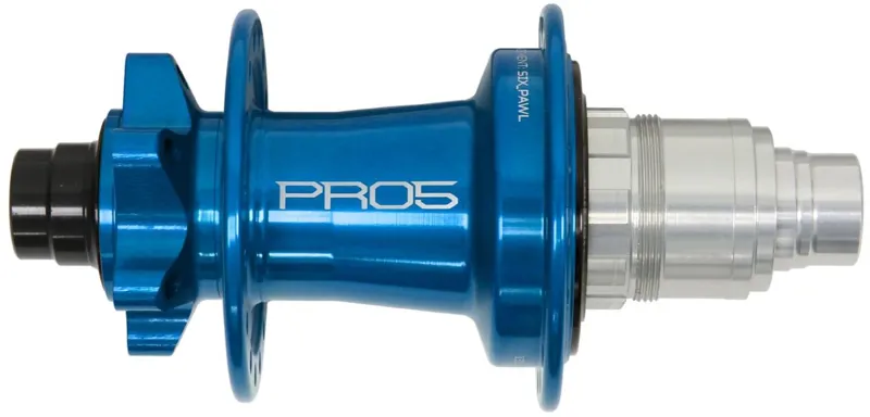 Hope Pro 5 Rear 6 Bolt 24H 142x12mm Hub Blue-4