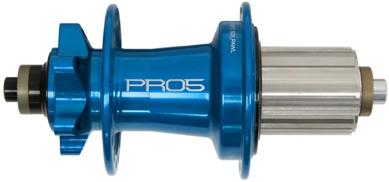 Hope Pro 5 Rear 24H 135mm QR Hub Blue-1