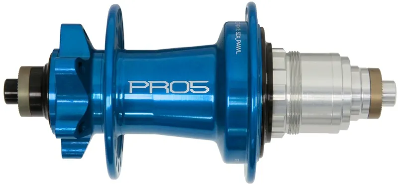 Hope Pro 5 Rear 24H 135mm QR Hub Blue-3