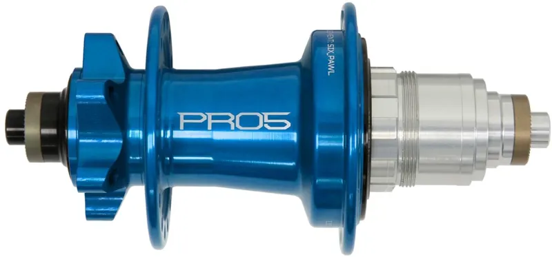 Hope Pro 5 Rear 24H 135mm QR Hub Blue-4