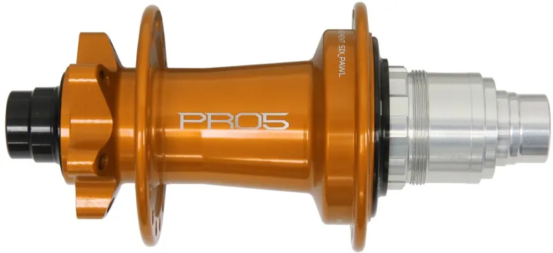 Hope Pro 5 Rear 6 Bolt 24H 148x12mm Hub Orange-3