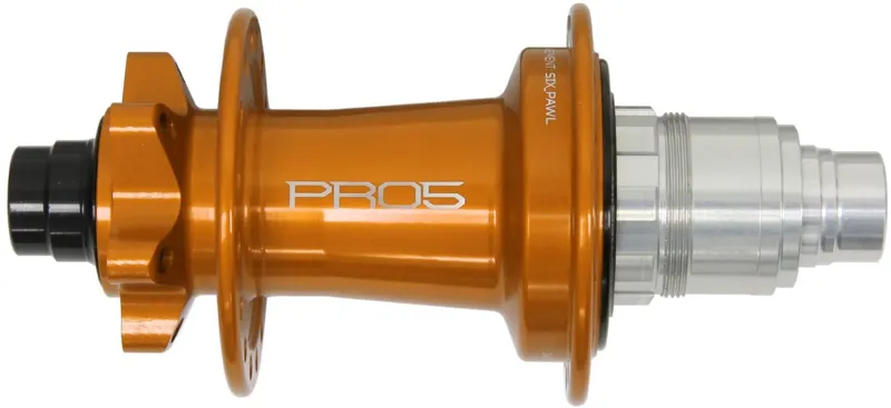 Hope Pro 5 Rear 6 Bolt 24H 148x12mm Hub Orange-4