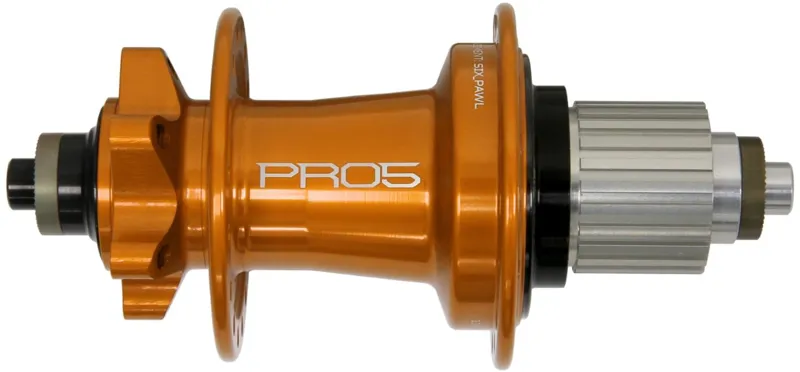 Hope Pro 5 Rear 24H 135mm QR Hub Orange-2