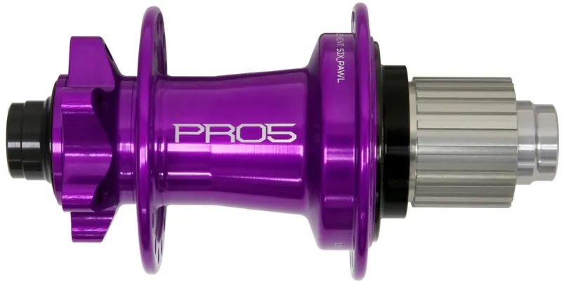 Hope Pro 5 Rear 6 Bolt 24H 135x12mm Hub Purple-2