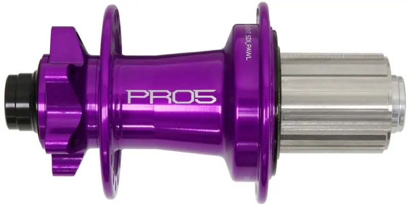 Hope Pro 5 Rear 6 Bolt 24H 135x12mm Hub Purple-1