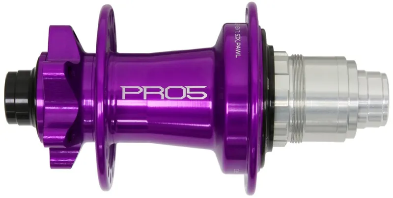 Hope Pro 5 Rear 6 Bolt 24H 135x12mm Hub Purple-3