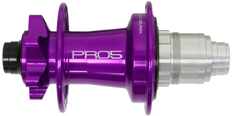 Hope Pro 5 Rear 6 Bolt 24H 135x12mm Hub Purple-4