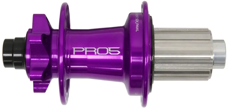 Hope Pro 5 Rear 6 Bolt 24H 142x12mm Hub Purple-1