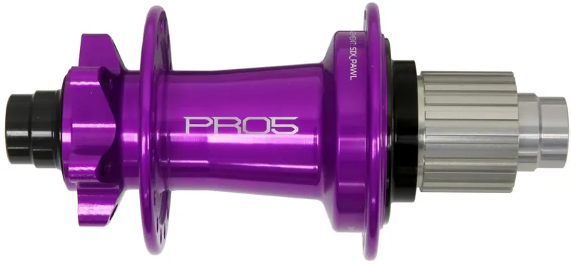 Hope Pro 5 Rear 6 Bolt 24H 148x12mm Hub Purple-2
