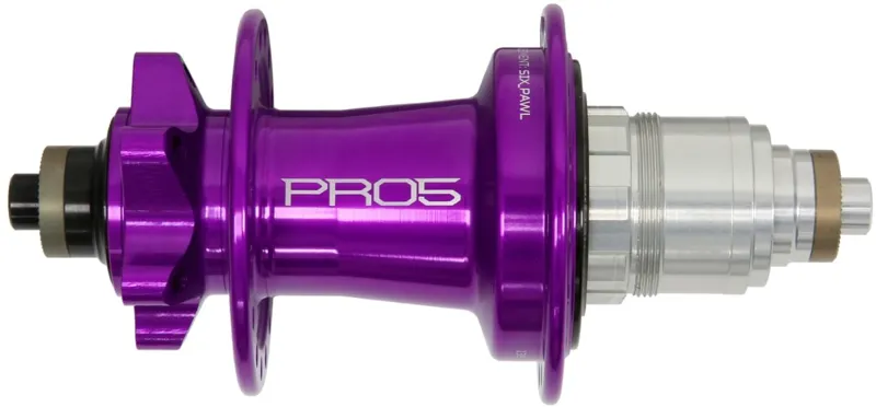 Hope Pro 5 Rear 24H 135mm QR Hub Purple-4