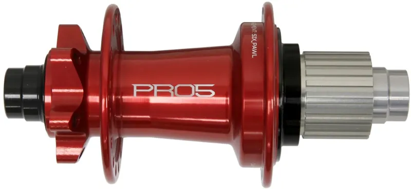Hope Pro 5 Rear 6 Bolt 24H 148x12mm Hub Red-2