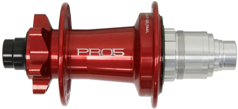 Hope Pro 5 Rear 6 Bolt 24H 148x12mm Hub Red-4