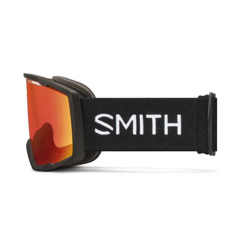 Smith Rhythm MTB Goggles OS Black/ChromaPop Everyday Red Mirror Lens-1