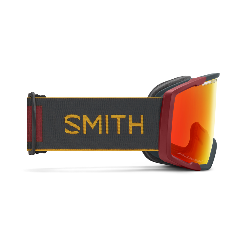 Smith Rhythm MTB Goggles OS Slate Fools Gold/ChromaPop Everyday Red Mirror Lens-2