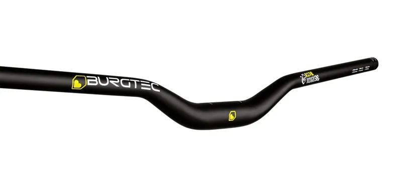 Burgtec Ride High Josh Bryceland Signature 35mm Alloy Handlebar 800mm Black