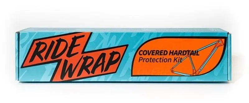 RideWrap Covered Protection Hardtail MTB Frame Kit Vinyl Clear
