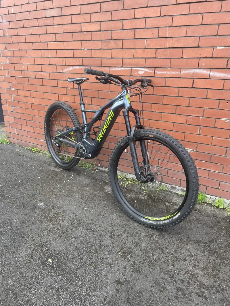 2nd Hand Specialized Levo Comp Alloy Large Electric Bike 2019 Cast Battleship Blue-2