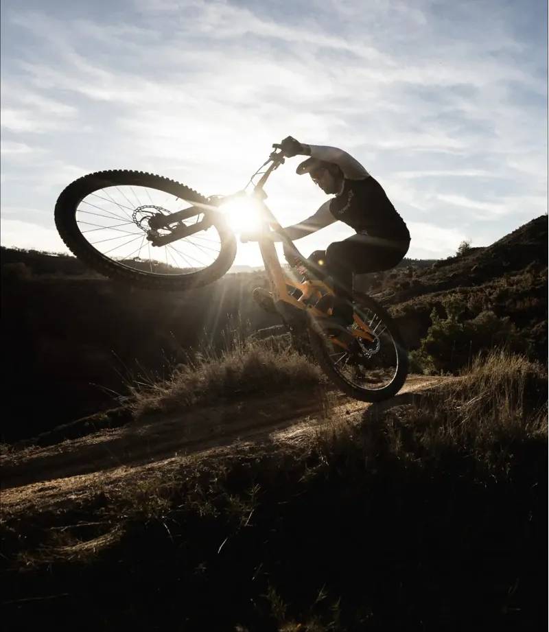 Orbea Rise SL M10 420Wh Electric Bike 2026 Desert Rose/Carbon Raw-2