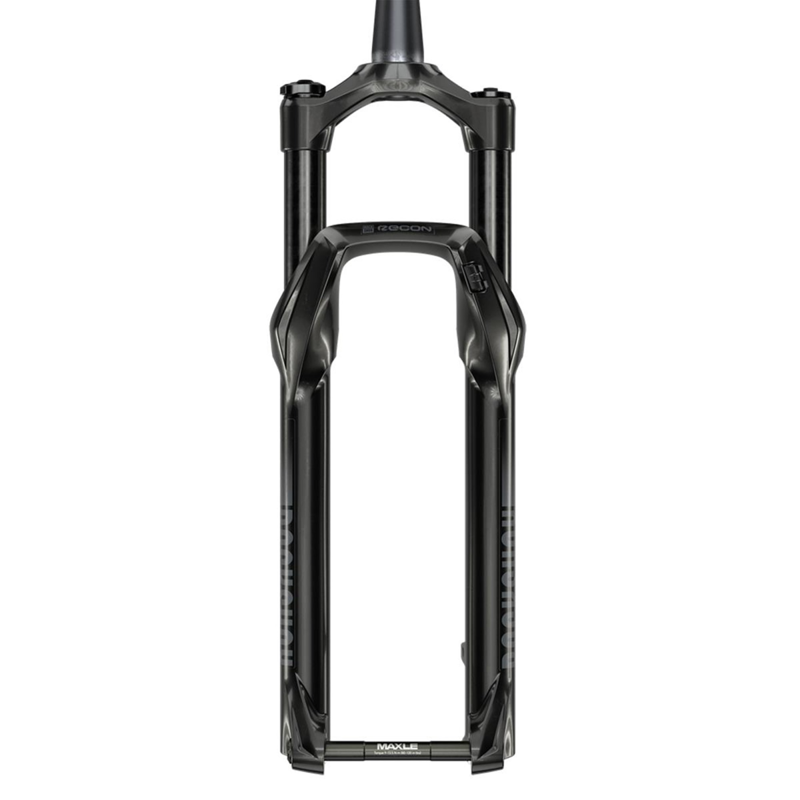 Rockshox Recon Silver RL Crown 27.5 9QR Alum Str 1 1/8 42mm Offset Solo Air Fork Gloss Black-1