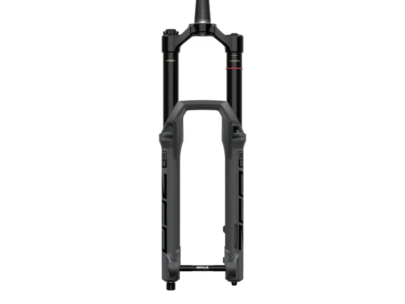 ROCKSHOX Suspension Fork 27.5 in ZEB Ultimate Charger 3.1 RC2 DebonAir+ ButterCups BOOST 44 mm Offset Small Crown Tapered Grey-1