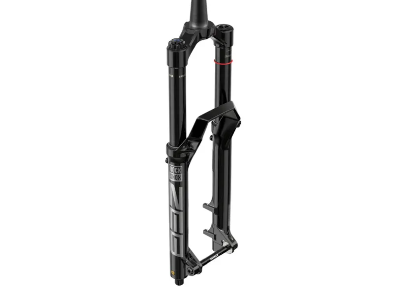 ROCKSHOX Suspension Fork 27.5 in ZEB Ultimate Charger 3.1 RC2 DebonAir+ ButterCups BOOST 44 mm Offset Small Crown Tapered Black 