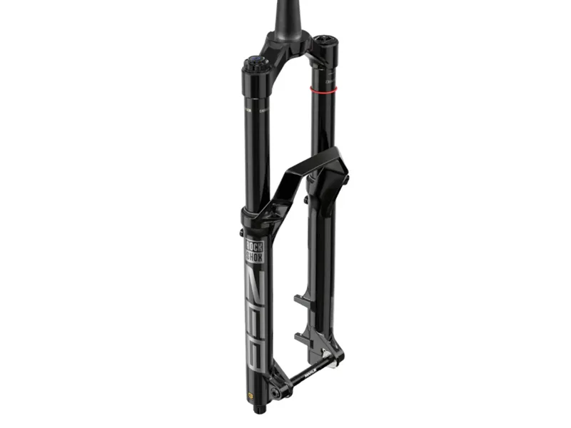 ROCKSHOX Suspension Fork 29 in ZEB Ultimate Charger 3.1 RC2 DebonAir+ ButterCups BOOST 44 mm Offset Small Crown Tapered Black