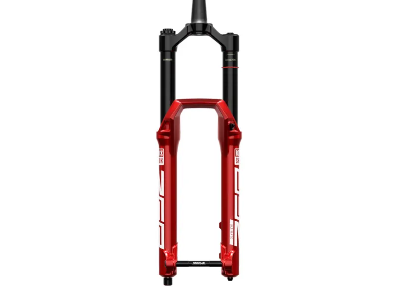 ROCKSHOX Suspension Fork 29 in ZEB Ultimate Charger 3.1 RC2 DebonAir+ ButterCups BOOST 44 mm Offset Small Crown Tapered Red-2